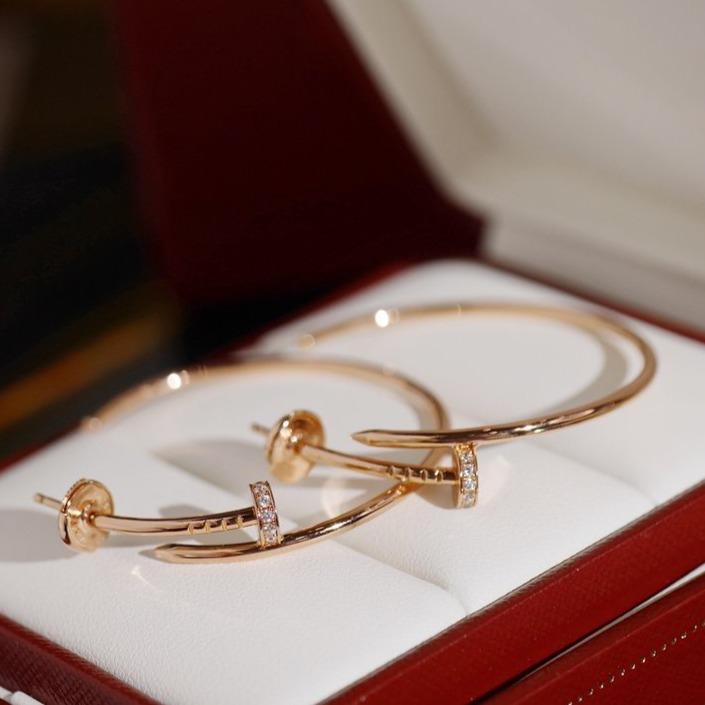 [Super CiCi ]JUSTE EARRINGS DIAMONDS 1.8MM