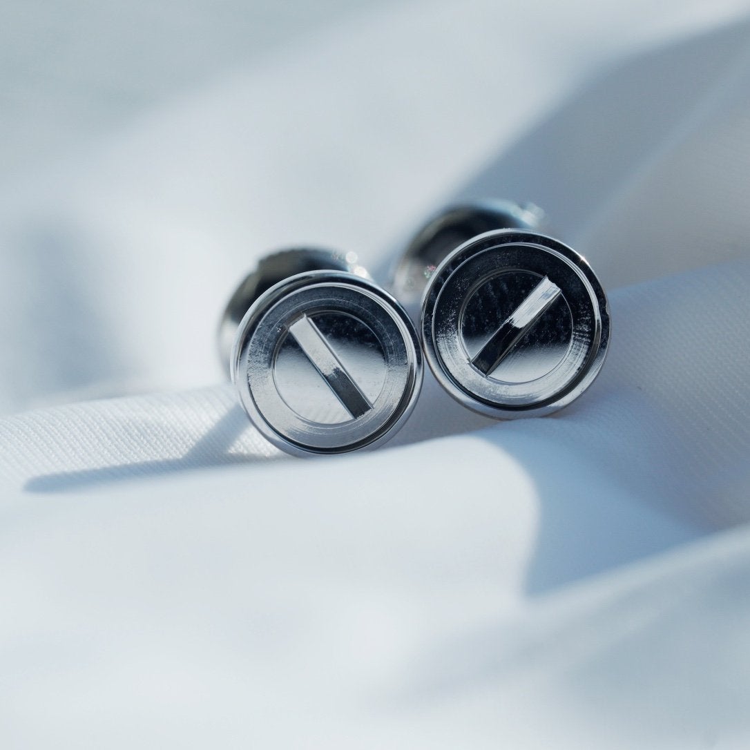 [Super CiCi ]LOVE EARRINGS SILVER 10MM