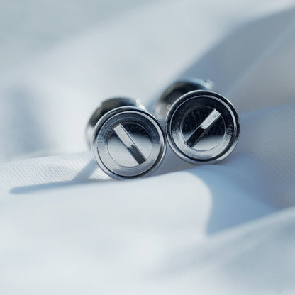 [Super CiCi ]LOVE EARRINGS SILVER 10MM