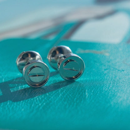 [Super CiCi ]LOVE EARRINGS SILVER 10MM