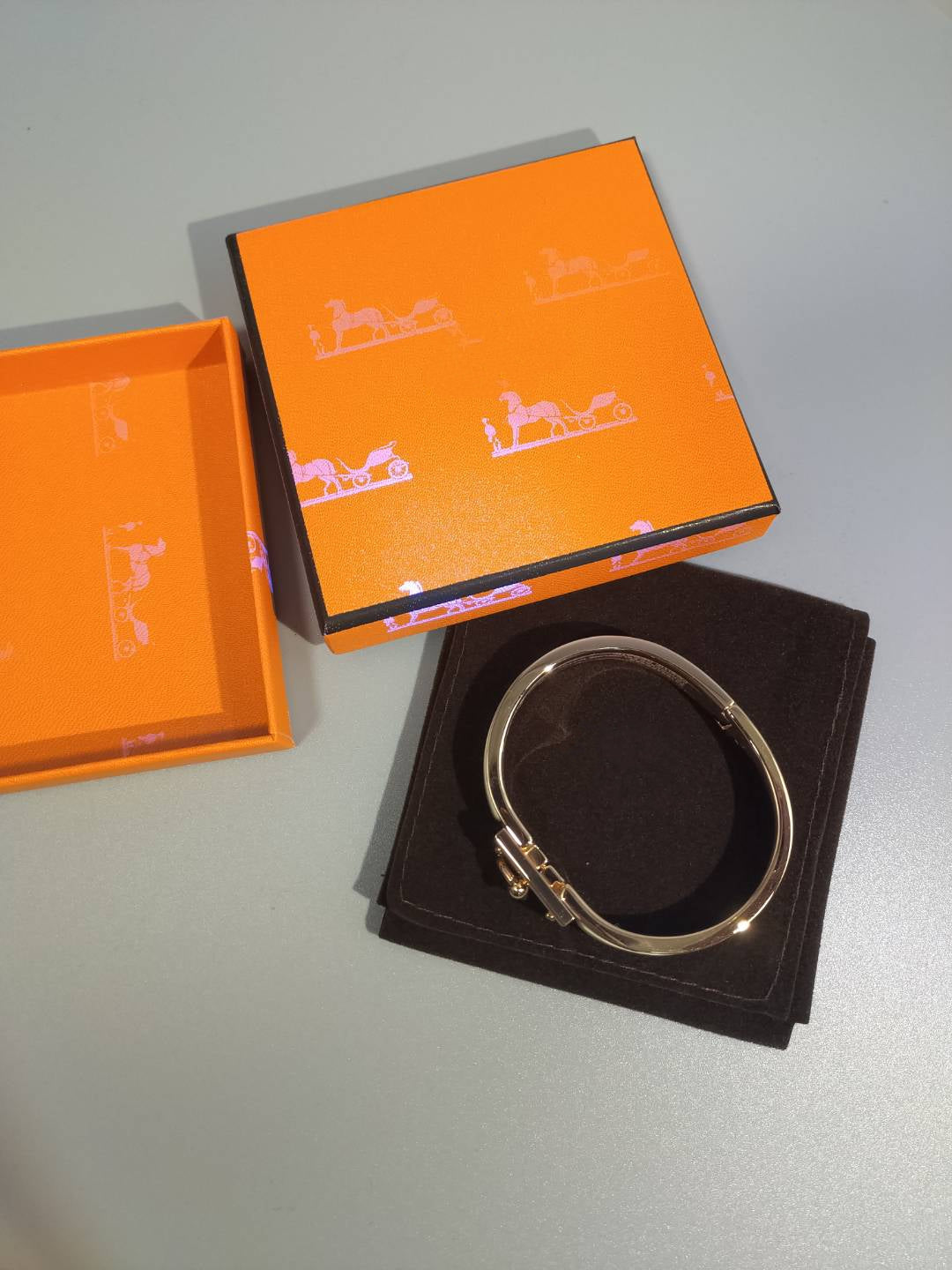 [Super CiCi ]H ORANGE BRACELET