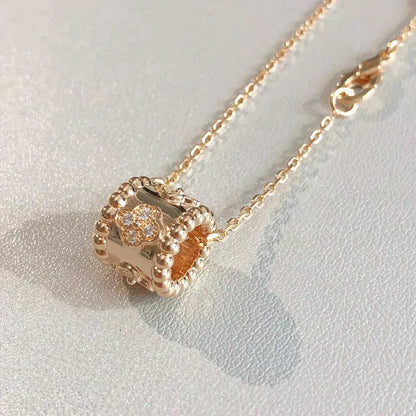 [Super CiCi ]PERLEE PEDANT NECKLACE GOLD / ROSE GOLD
