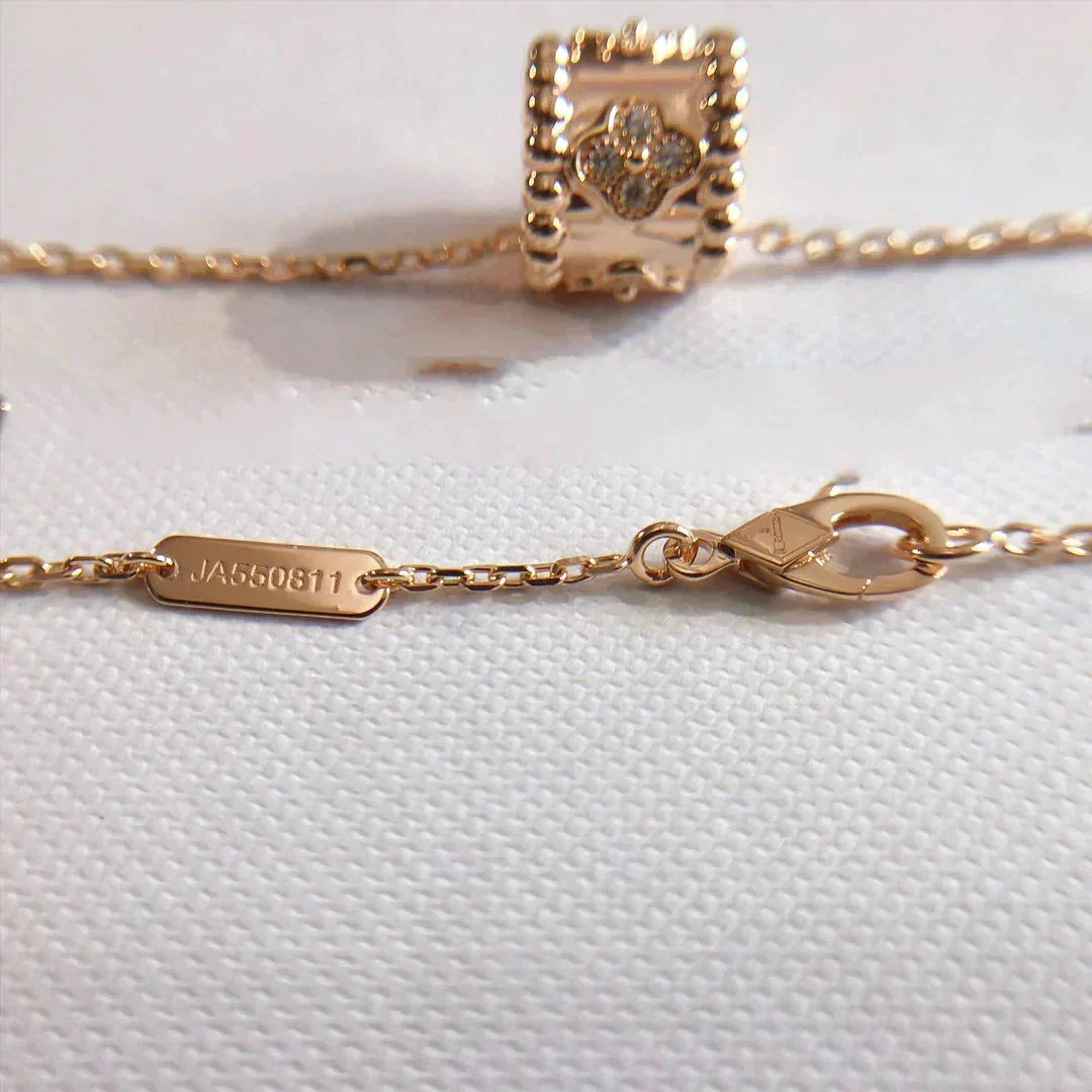 [Super CiCi ]PERLEE PEDANT NECKLACE GOLD / ROSE GOLD