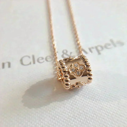 [Super CiCi ]PERLEE PEDANT NECKLACE GOLD / ROSE GOLD