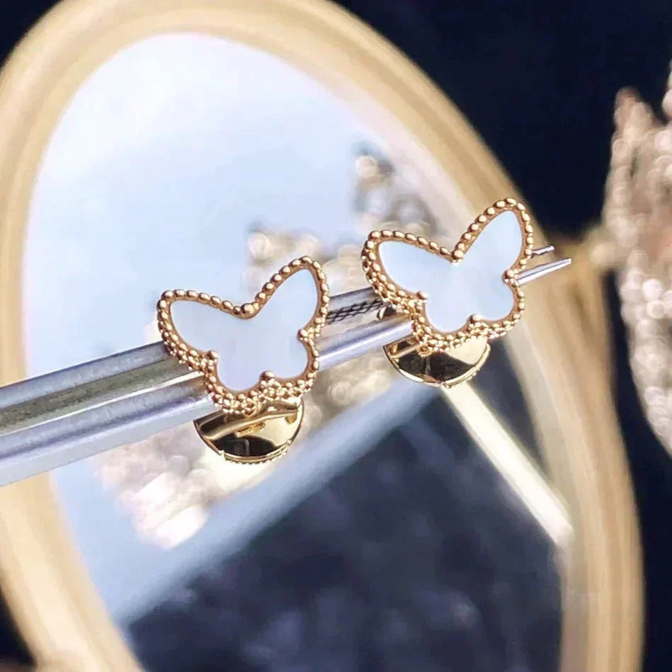[Super CiCi ]SWEET BUTTERFLY MOP EARSTUDS