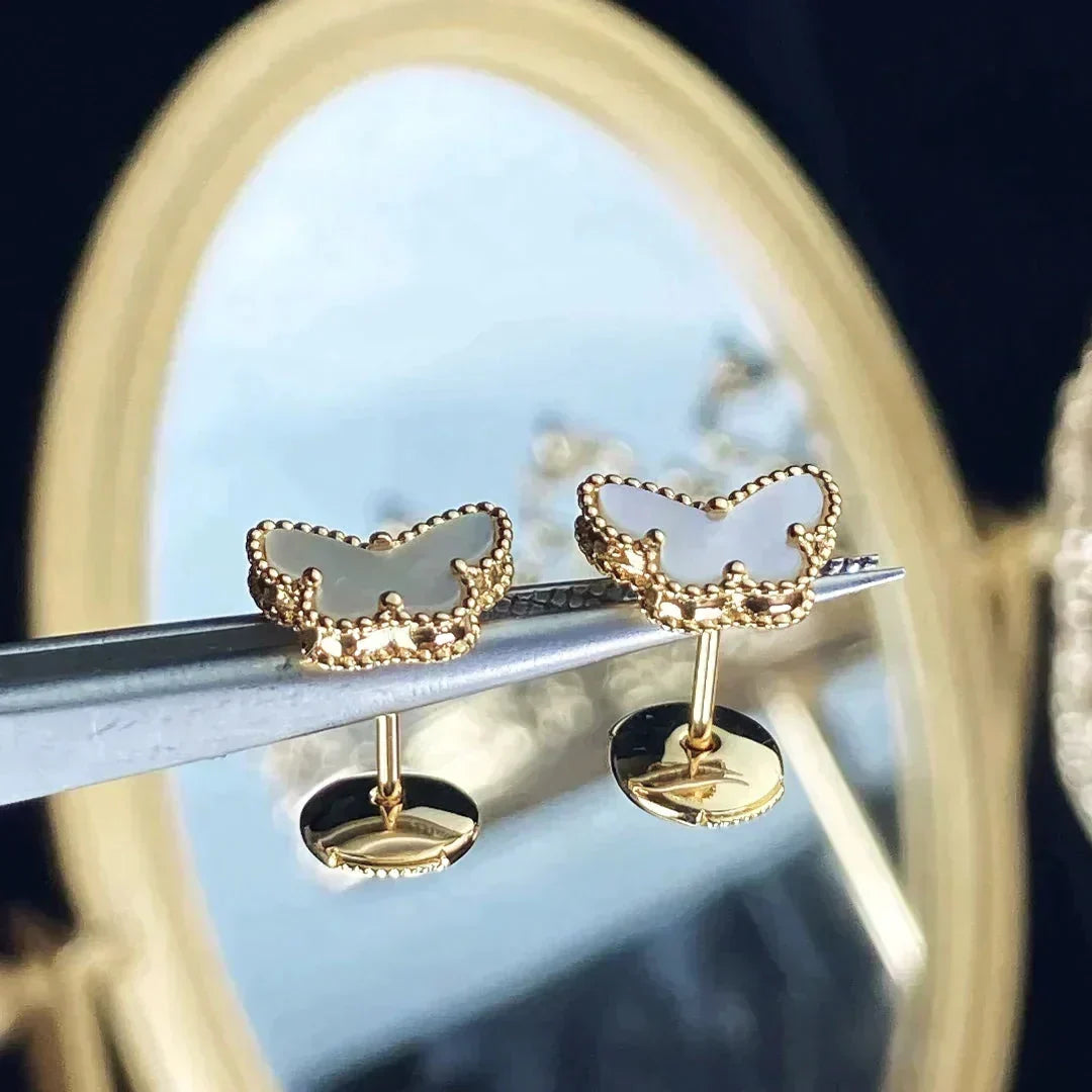 [Super CiCi ]SWEET BUTTERFLY MOP EARSTUDS