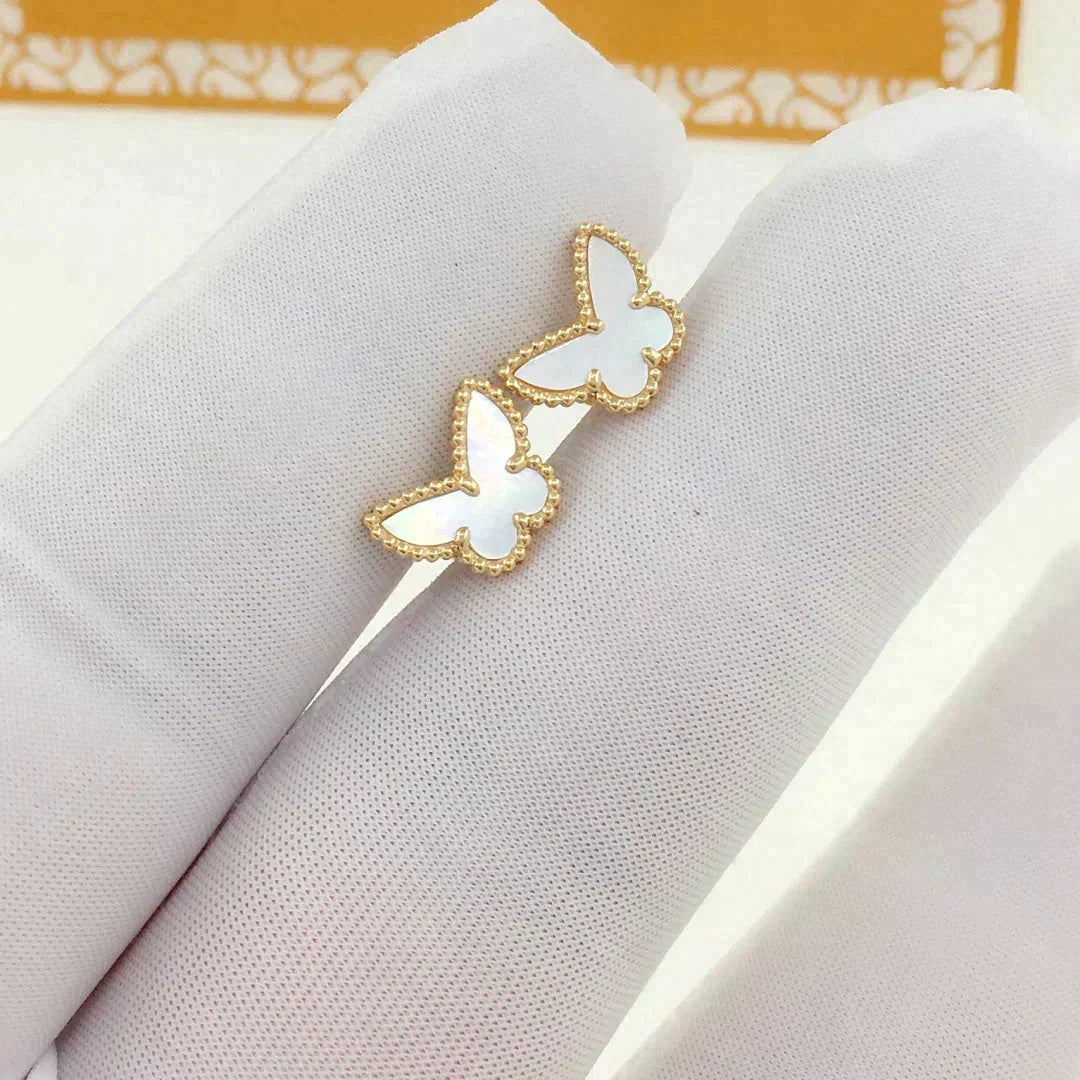 [Super CiCi ]SWEET BUTTERFLY MOP EARSTUDS