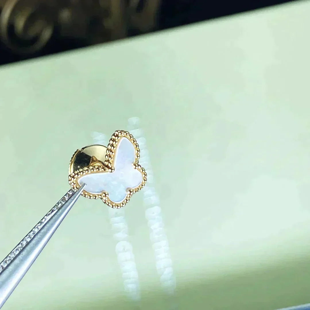 [Super CiCi ]SWEET BUTTERFLY MOP EARSTUDS