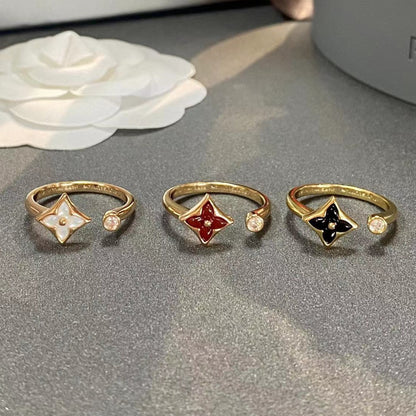 [Super CiCi ]STAR 1 DIAMOND OPEN RING