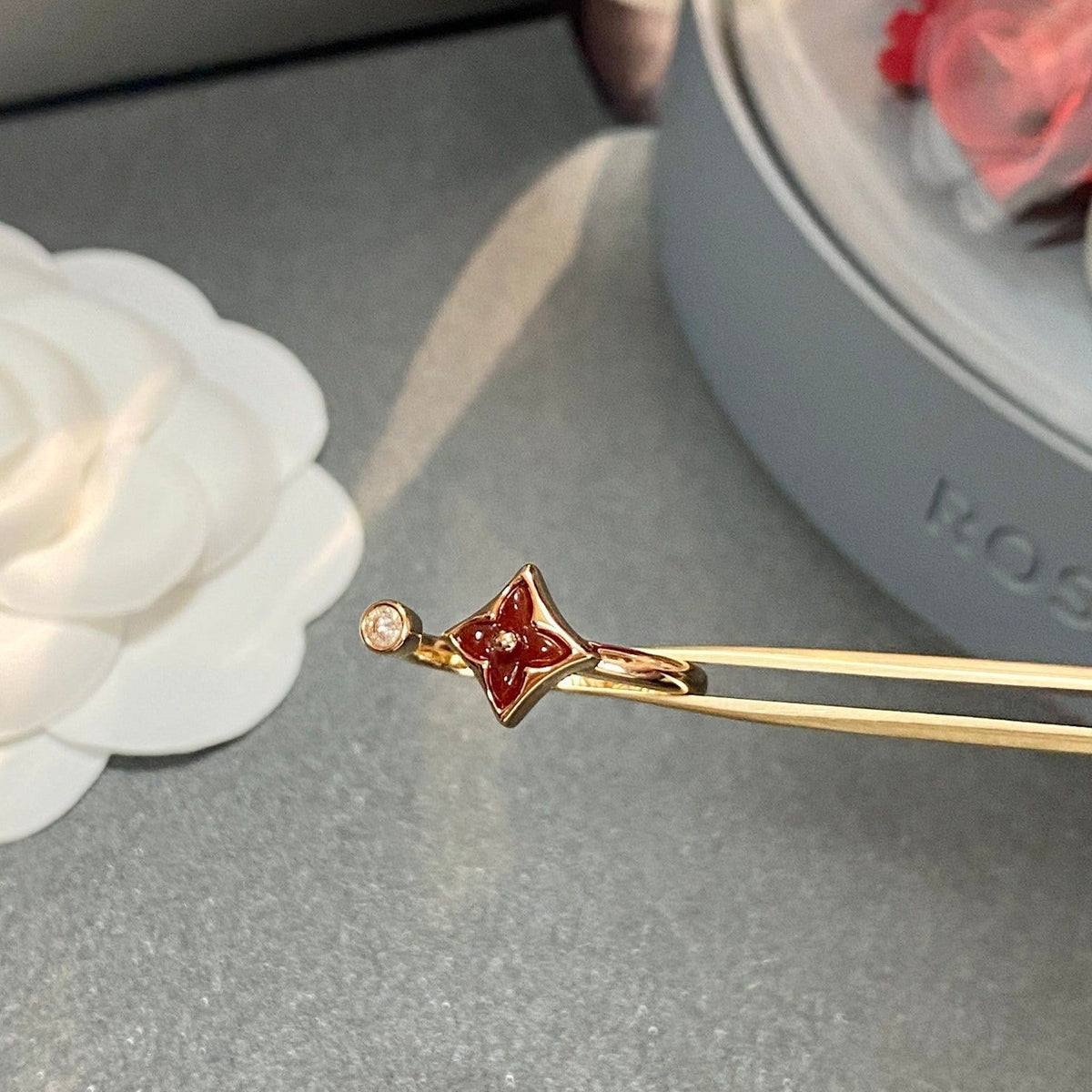 [Super CiCi ]STAR 1 DIAMOND OPEN RING