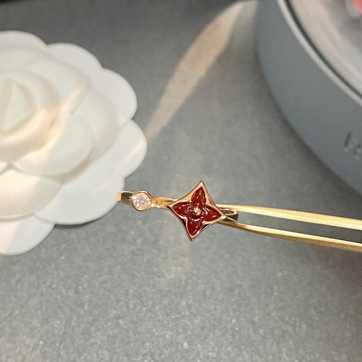 [Super CiCi ]STAR 1 DIAMOND OPEN RING