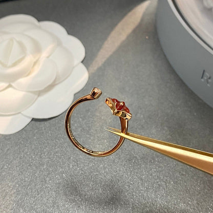 [Super CiCi ]STAR 1 DIAMOND OPEN RING