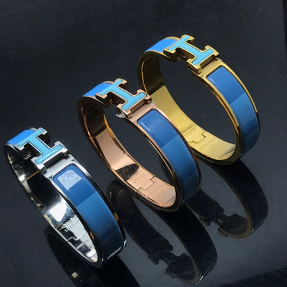 [Super CiCi ]H BRACELET BLUE RAINBOW CERAMIC