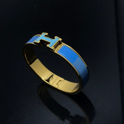 [Super CiCi ]H BRACELET BLUE RAINBOW CERAMIC