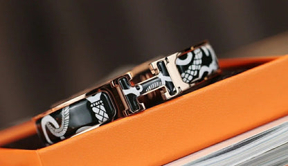 [Super CiCi ]H TARTAN BRACELET 12MM