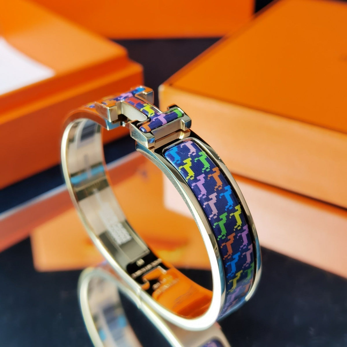 [Super CiCi ]H HORSE BRACELET 12MM