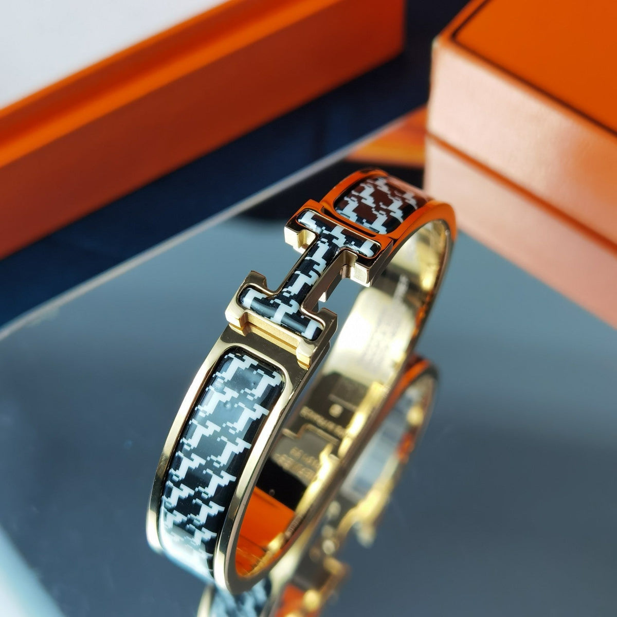 [Super CiCi ]H HORSE BRACELET 12MM
