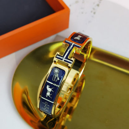 [Super CiCi ]H COUVERTURES DARK BLUE BRACELET
