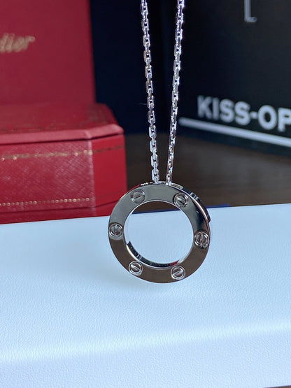 [Super CiCi ]LOVE NECKLACE 16MM