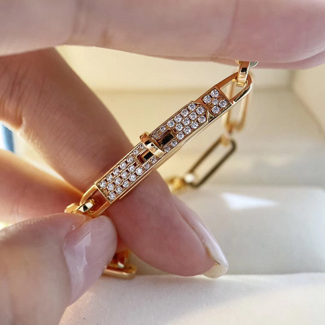 [Super CiCi ]CHAINE BRACELET SMALL MODEL DIAMOND
