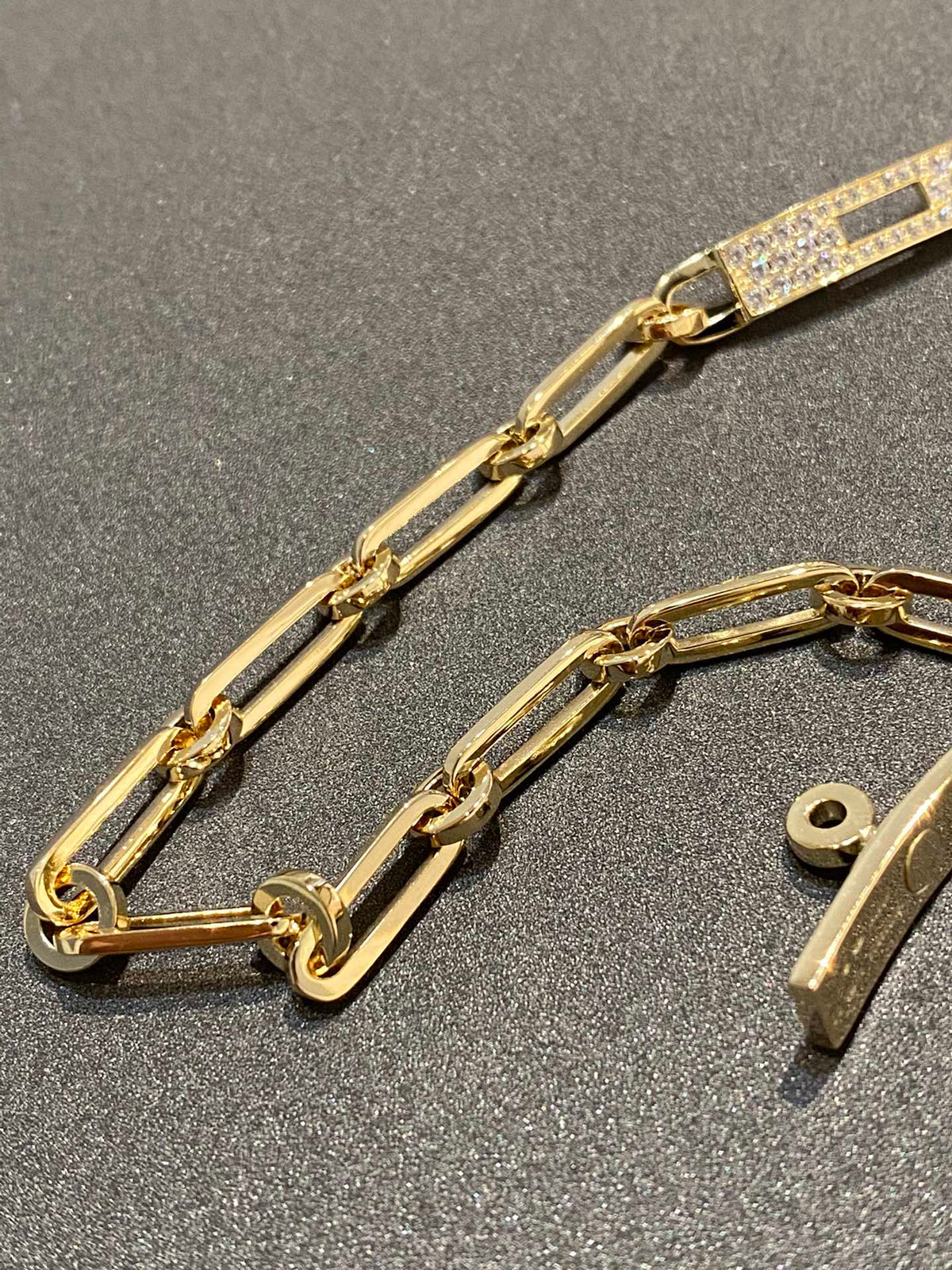 [Super CiCi ]CHAINE BRACELET SMALL MODEL DIAMOND