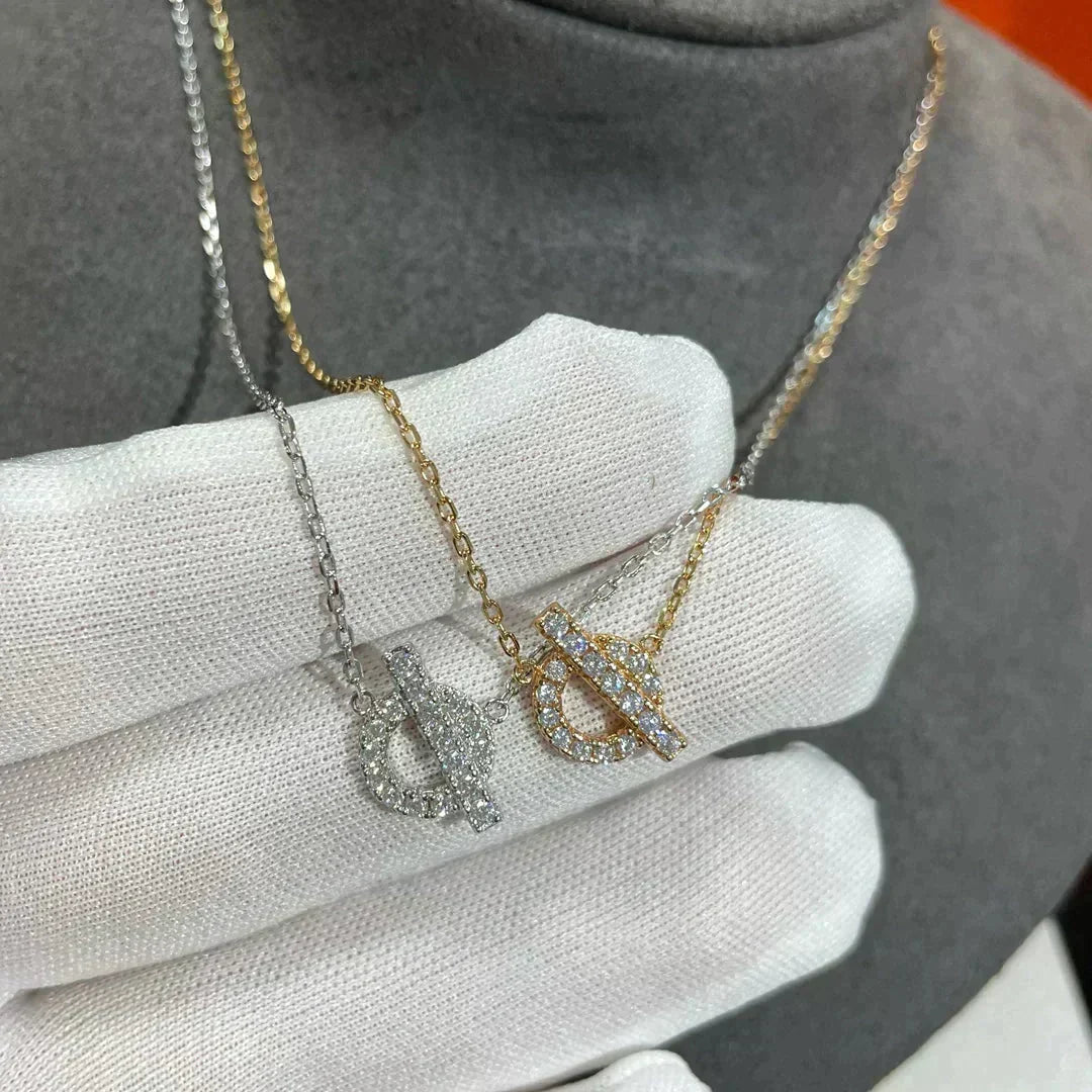 [Super CiCi ]ECHAPEE NECKLACE DIAMOND