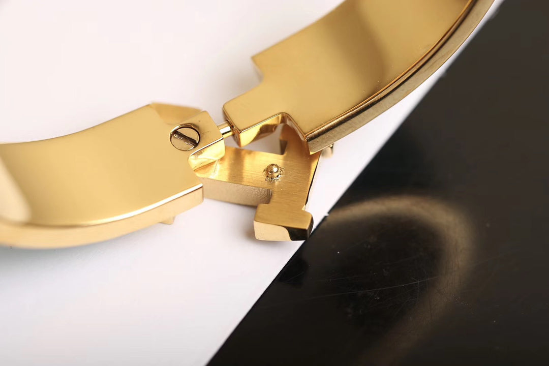 [Super CiCi ]H CLOUD BLUE BRACELET GOLD DIAMOND