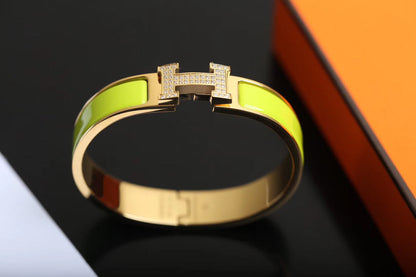 [Super CiCi ]H BRACELET GOLD DIAMOND
