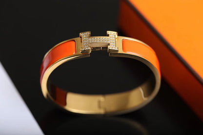 [Super CiCi ]H BRACELET GOLD DIAMOND