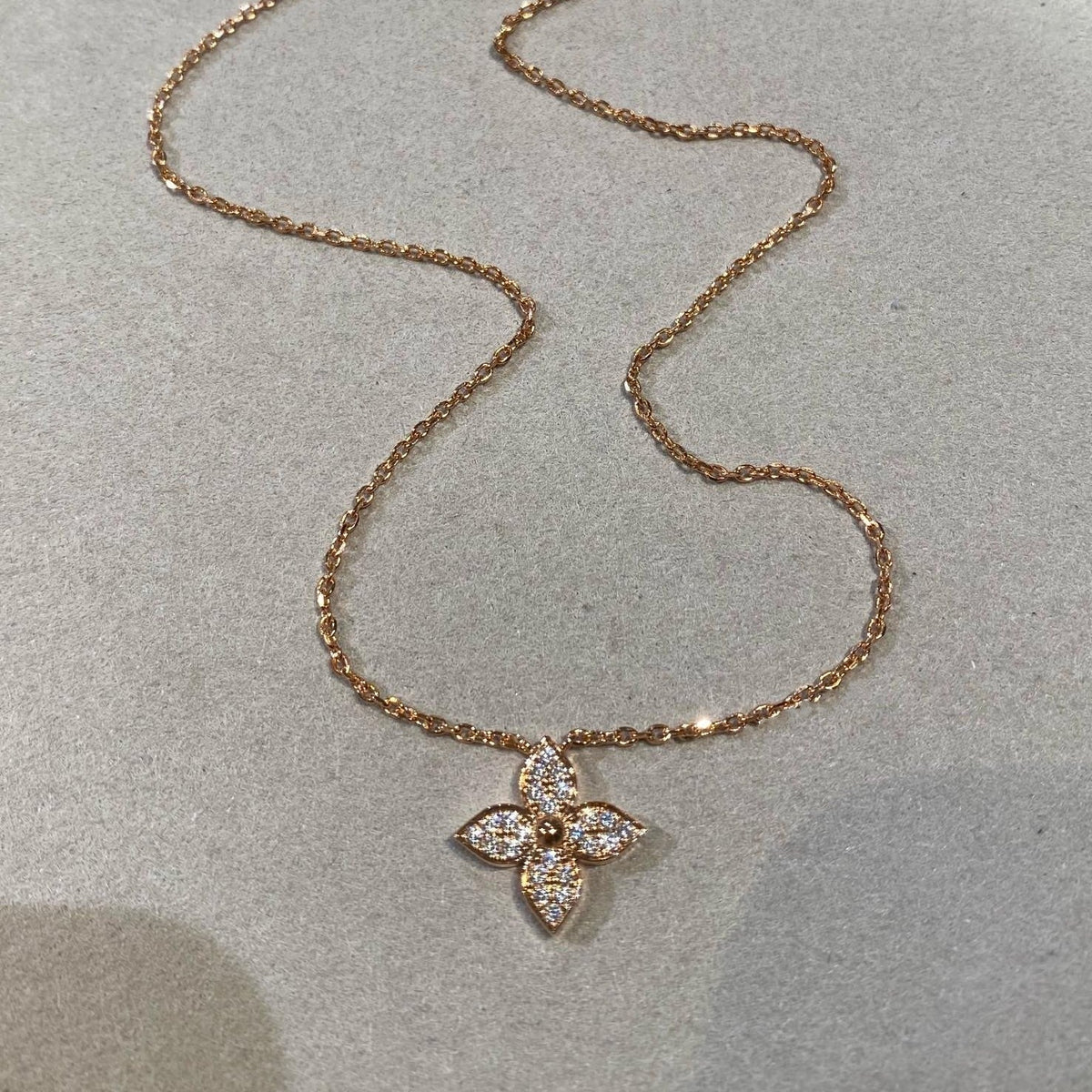 [Super CiCi ]STAR DIAMOND NECKALCE