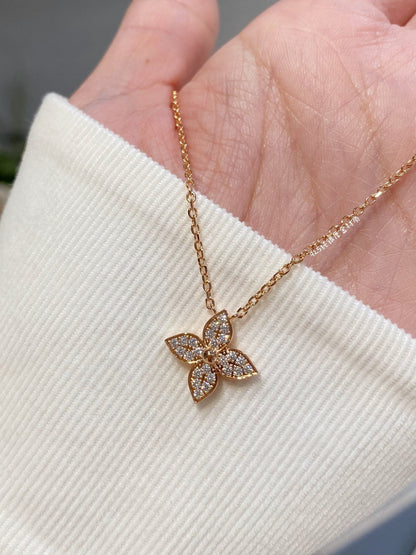[Super CiCi ]STAR DIAMOND NECKALCE