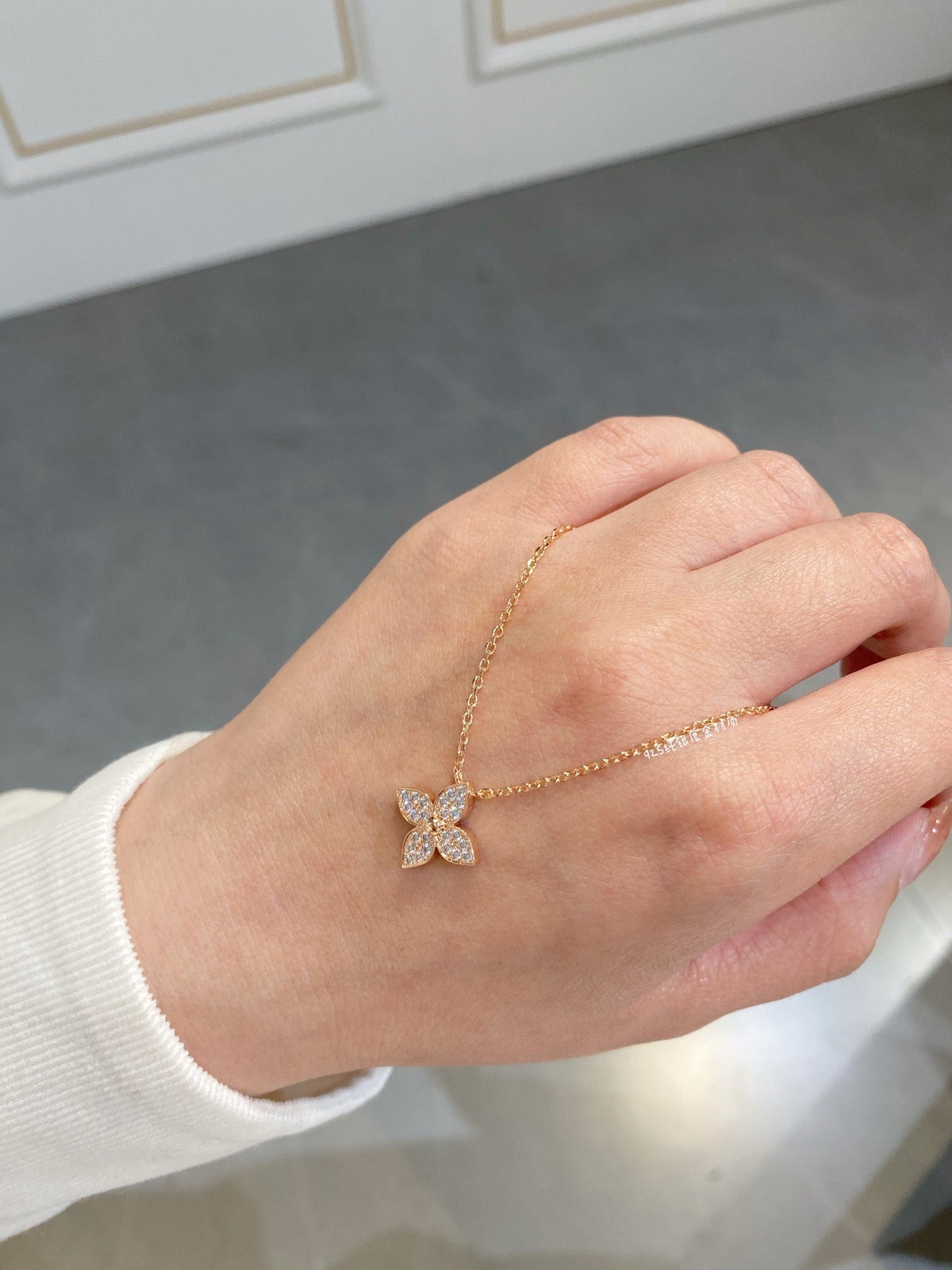[Super CiCi ]STAR DIAMOND NECKALCE