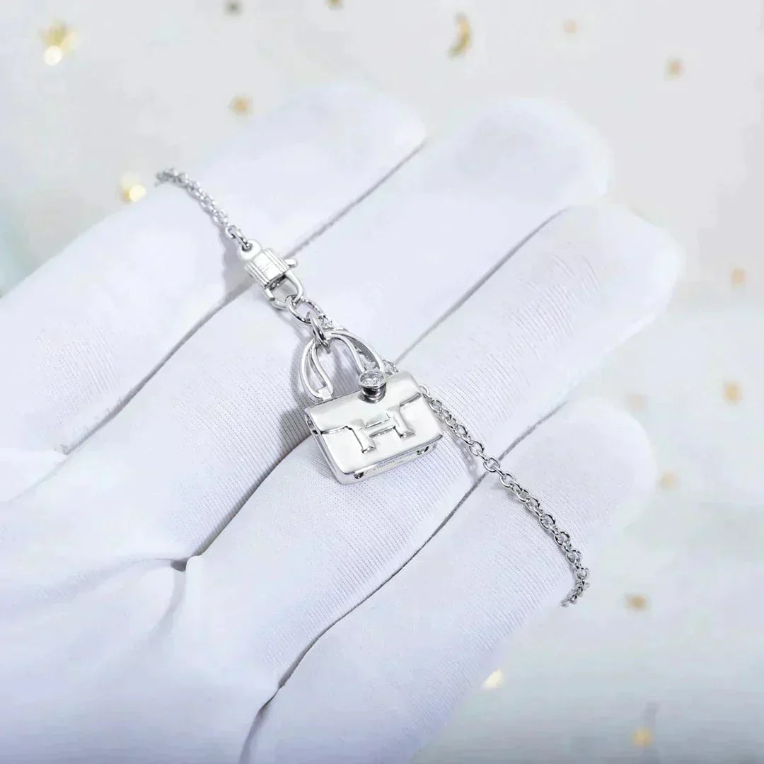 [Super CiCi ]AMULETTE PEDANT SILVER NECKLACE