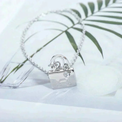 [Super CiCi ]AMULETTE PEDANT SILVER NECKLACE