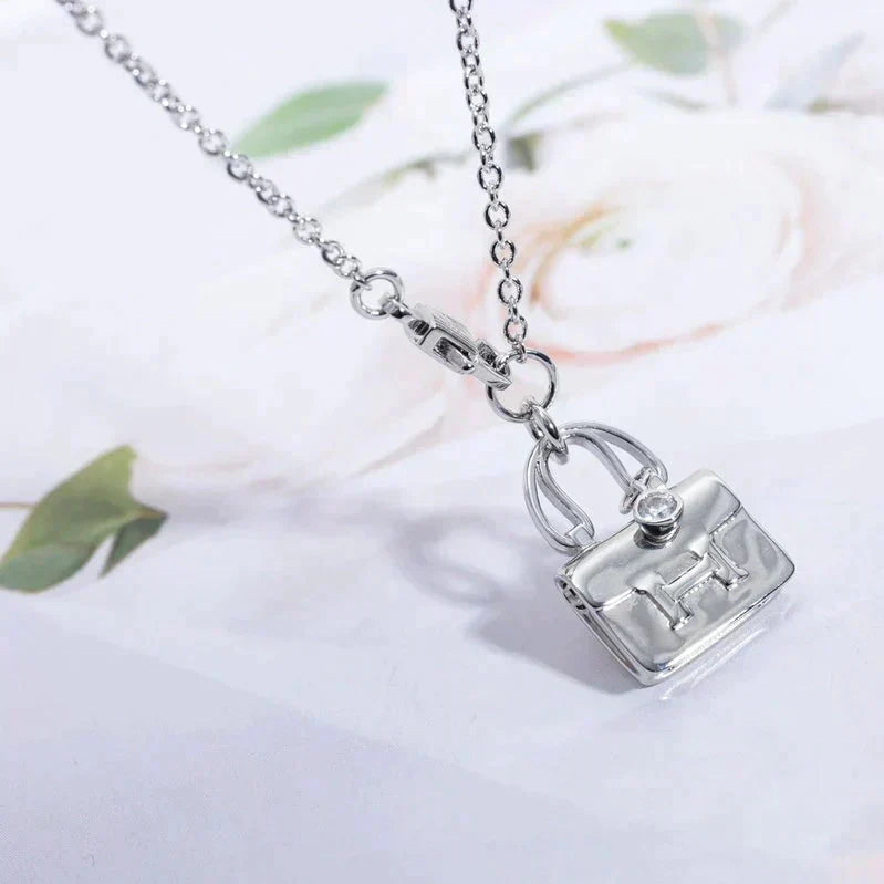 [Super CiCi ]AMULETTE PEDANT SILVER NECKLACE
