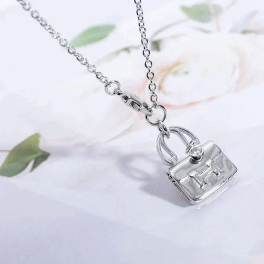 [Super CiCi ]AMULETTE PEDANT SILVER NECKLACE