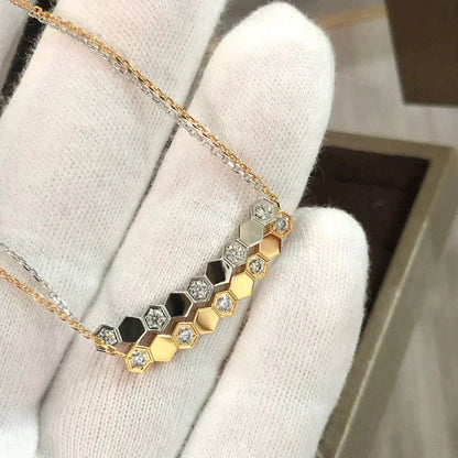 [Super CiCi ]BEE LOVE NECKLACE DIAMOND