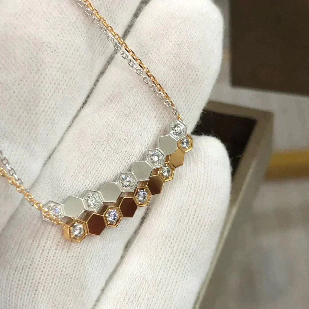 [Super CiCi ]BEE LOVE NECKLACE DIAMOND