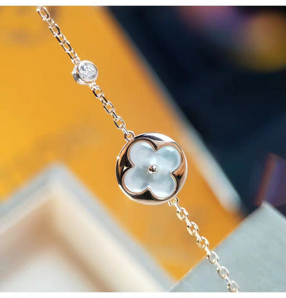 [Super CiCi ]SUN MOP GOLD 1 DIAMOND NECKLACE