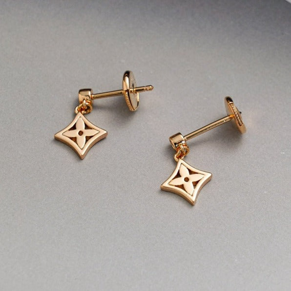 [Super CiCi ]STAR EARRINGS GOLD