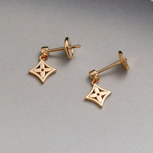 [Super CiCi ]STAR EARRINGS GOLD