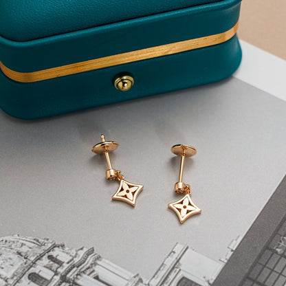 [Super CiCi ]STAR EARRINGS GOLD