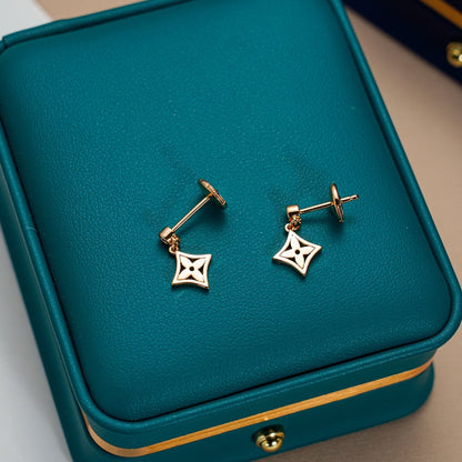 [Super CiCi ]STAR EARRINGS GOLD