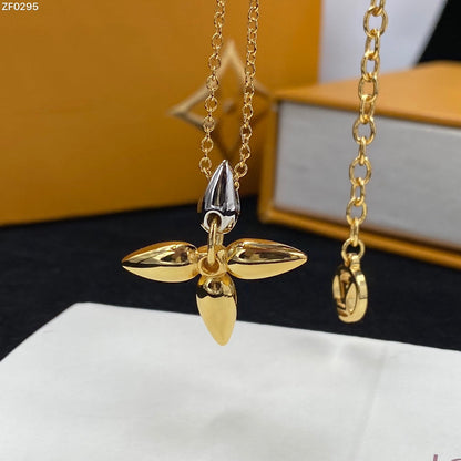 [Super CiCi ]LOUISETTE PEDANT GOLD NECKLACE
