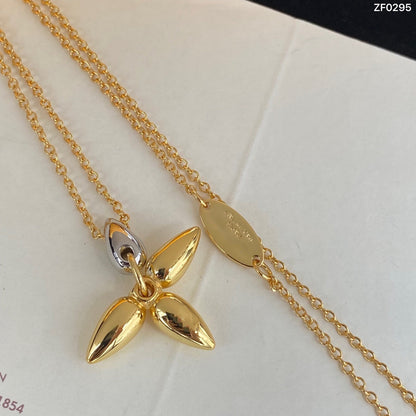 [Super CiCi ]LOUISETTE PEDANT GOLD NECKLACE
