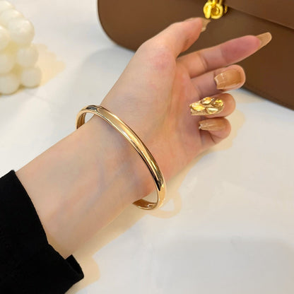 [Super CiCi ]PANTHERE GOLD DIAMOND OPEN BRACELET