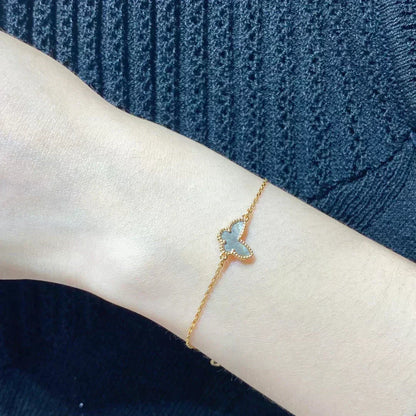 [Super CiCi ]BUTTERFLY DARK MOP BUTTERFLY BRACELET