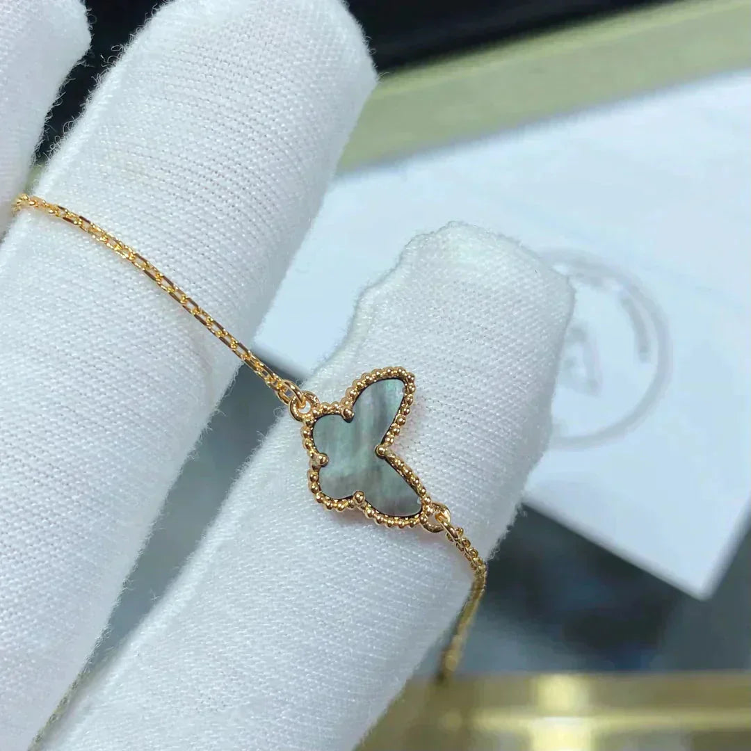[Super CiCi ]BUTTERFLY DARK MOP BUTTERFLY BRACELET