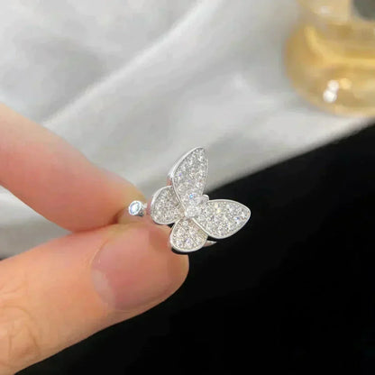 [Super CiCi ]BUTTERFLY DIAMOND RING