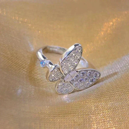 [Super CiCi ]BUTTERFLY DIAMOND RING